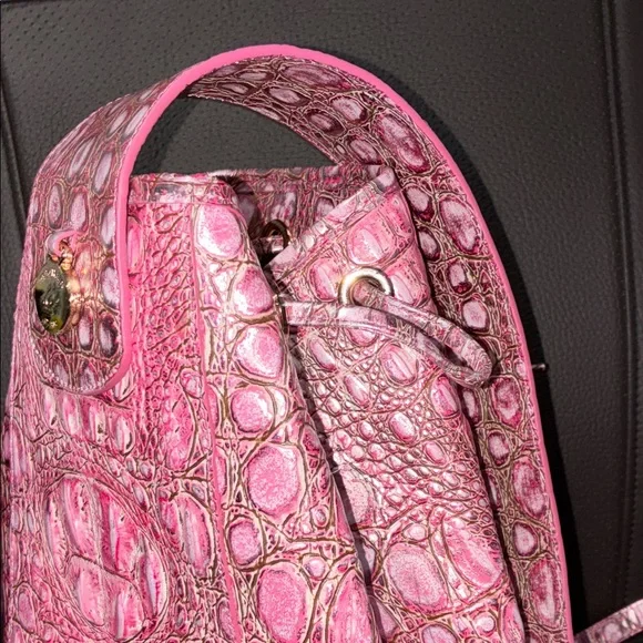 Brahmin Allie sling backpack Beginia Pink Minx - Picture 6 of 9
